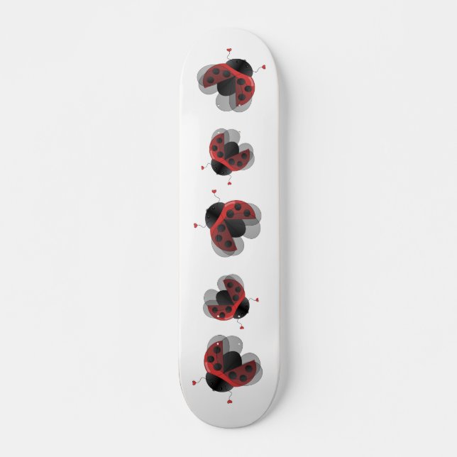 Skateboard Ladybugs vole (Devant)