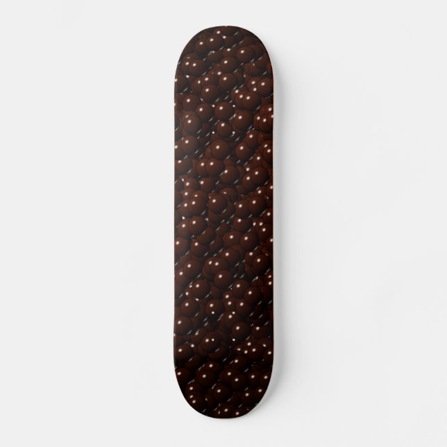 Skateboard Lait Chocolat Boules de bonbons Camo (Recto)