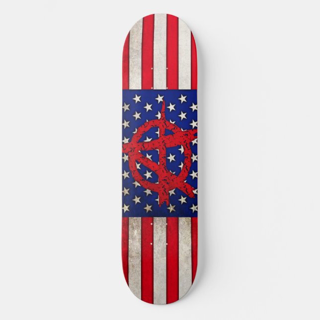 Skateboard L'anarchie aux USA (Recto)