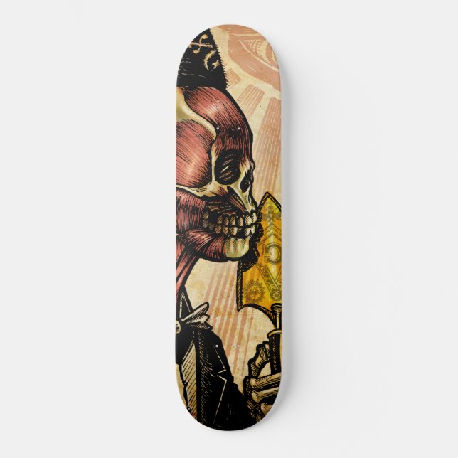Skateboard L'architecte (Recto)