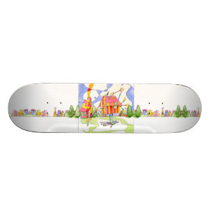 Skateboard L'architecture est plate-forme de patin