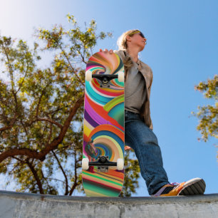 Skateboard L'art abstrait de Bonnaroo