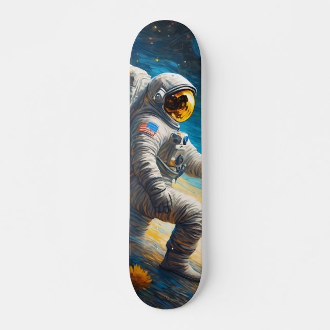 Skateboard L'astronaute perdu (Devant)