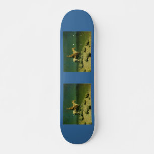 Skateboard Le berger de nuit de Frederic Remington (circa 190
