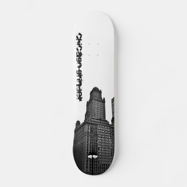 Skateboard Le Chicago Grind (Recto)