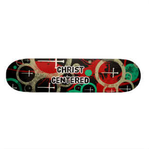 Skateboard Le Christ a centré