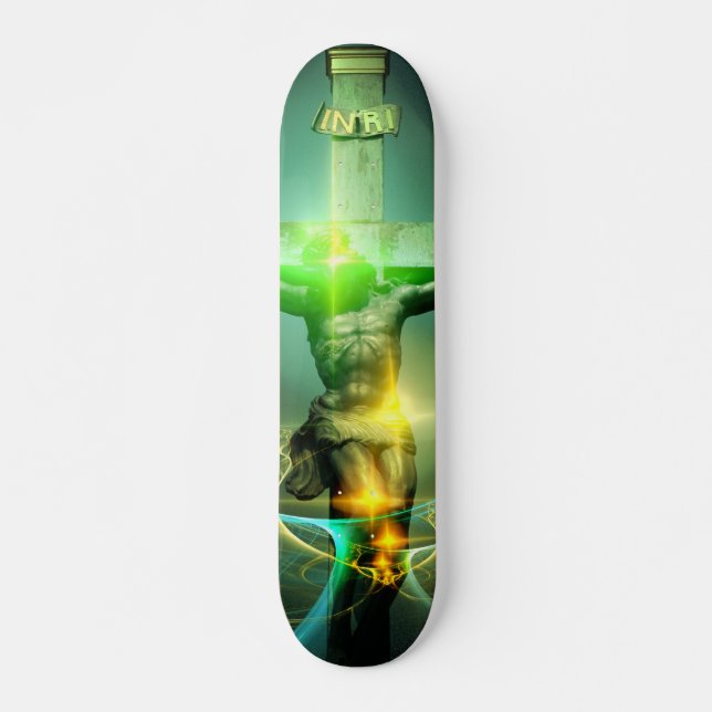 Skateboard Le Christ défaisant la mort (Devant)