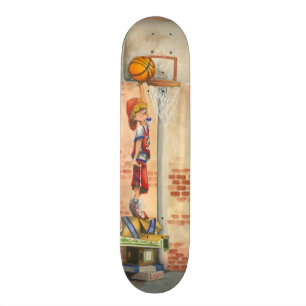 Skateboard Le claquement trempent sur le cercle de