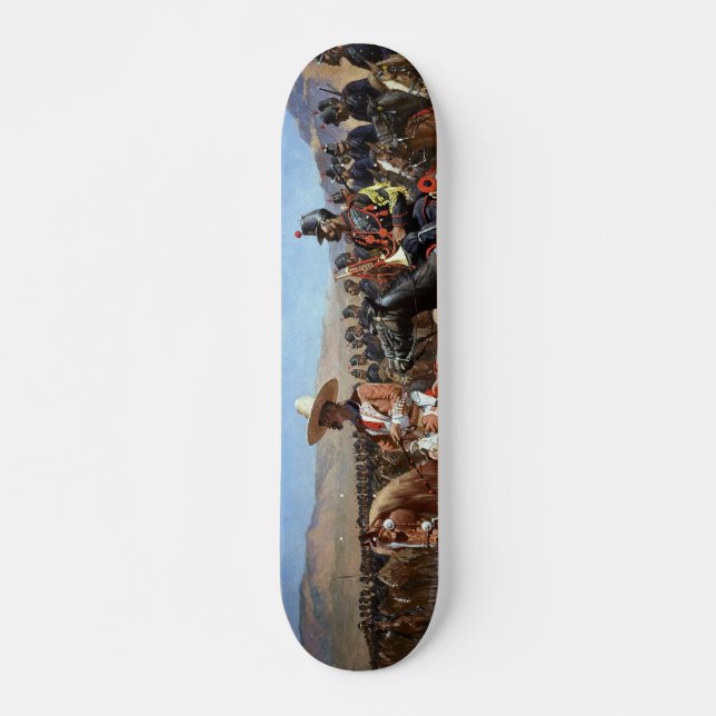 Skateboard Le commandant mexicain de Frederic Remington (Devant)