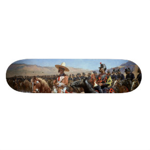 Skateboard Le commandant mexicain de Frederic Remington