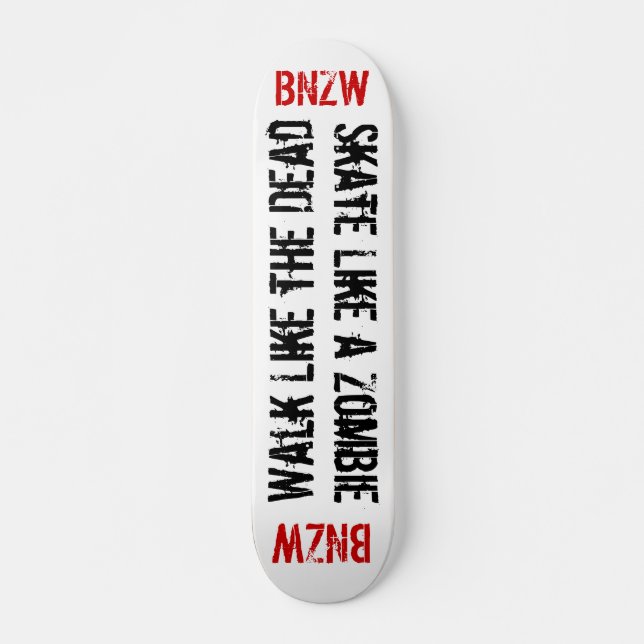 Skateboard Le conseil mort (Devant)