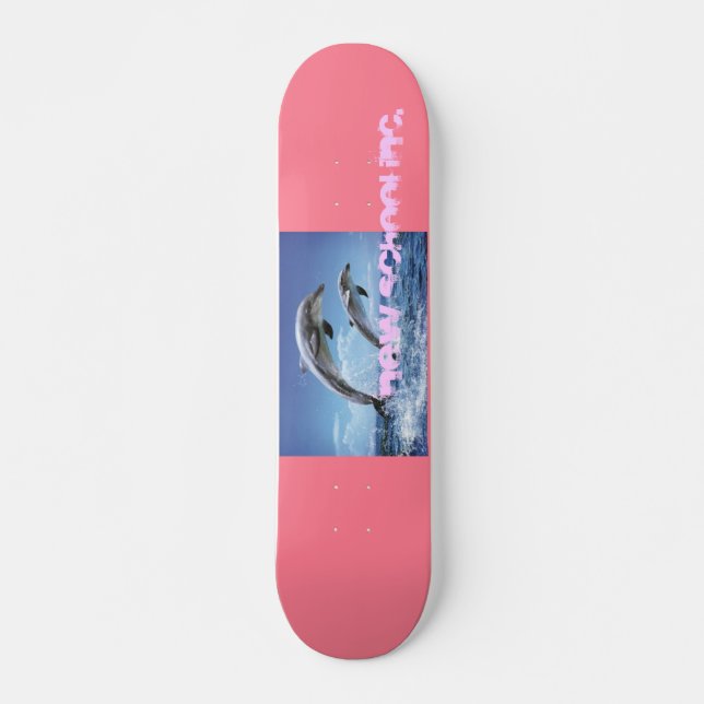 Skateboard le dauphin (Devant)