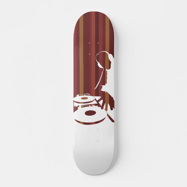 SKATEBOARD LE DJ (Devant)