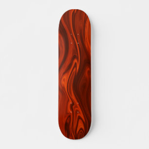 Skateboard Le feu liquide de Shirley Taylor