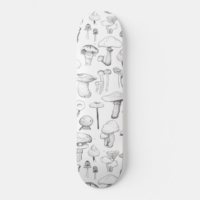 Skateboard Le gang des champignons (Recto)
