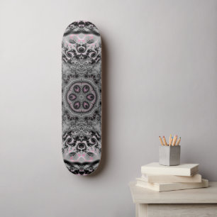 Skateboard Le Jardin Fractal Argenté