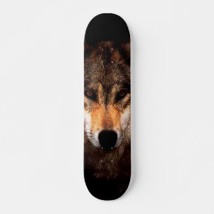 Skateboard Le loup fantôme