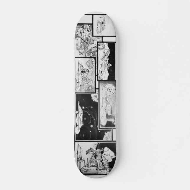 Skateboard Le mystérieux (Devant)