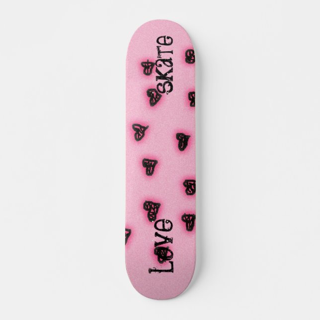 Skateboard le patin est amour (Devant)