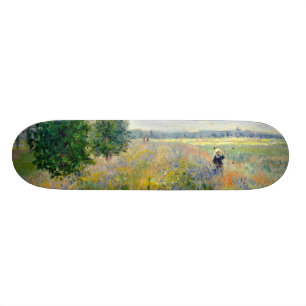 Skateboard Le pavot met en place près d'Argenteuil par Claude