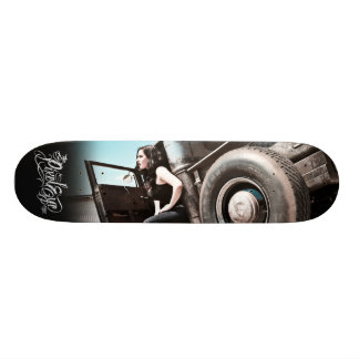 Skateboard Le Pixeleye - hot rod II d'III