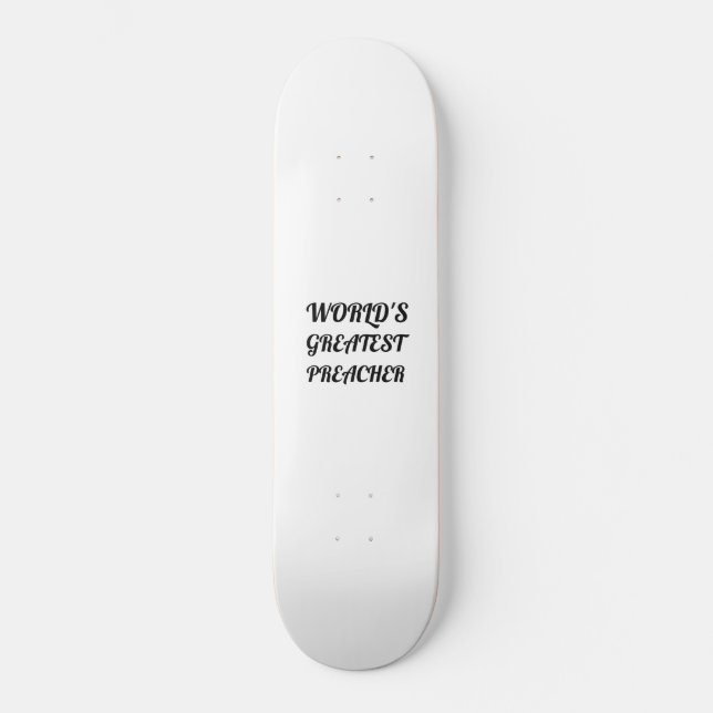 SKATEBOARD LE PLUS GRAND PRÊCHEUR DU MONDE (Recto)