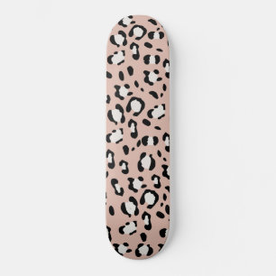 Skateboard Le Poster de animal léopard Glam #12