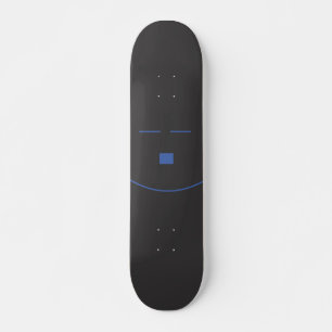 Skateboard Le sourire bleu