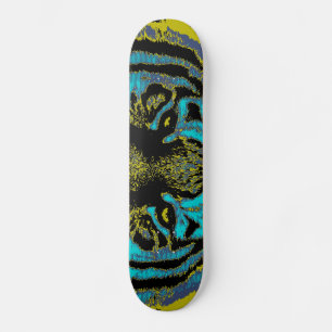 Skateboard Le tigre des yeux - planche à roulettes de
