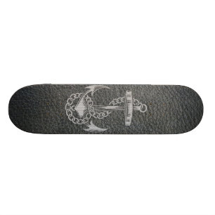 Skateboard L'éclat argenté à la mode frais en métal effectue