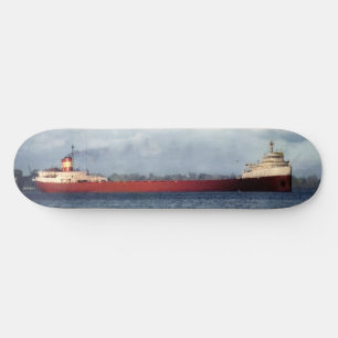Skateboard L'Edmund Fitzgerald avec noms d'équipage