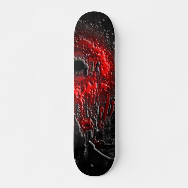 Skateboard L'effet Splatter (Devant)