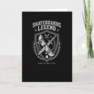 Skateboard Legend Card
