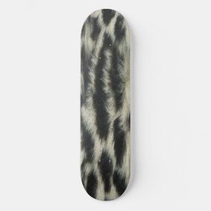 Skateboard Leopard des neiges