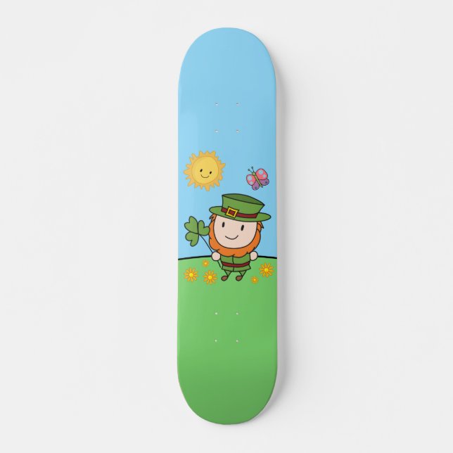 Skateboard Leprechaun (Devant)