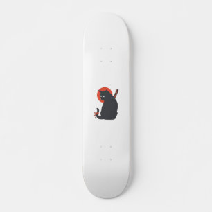 Skateboard Les chats en guerrier Samurai - Choisir la couleur