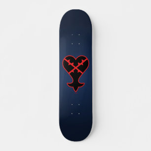 Skateboard Les Coeurs du Royaume Symbole impeccable