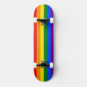 Skateboard Les couleurs de l'arc-en-ciel