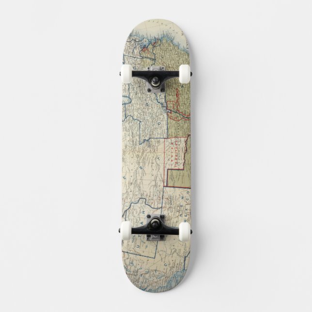 Skateboard Les Etats-Unis en juin 1861 (Recto)