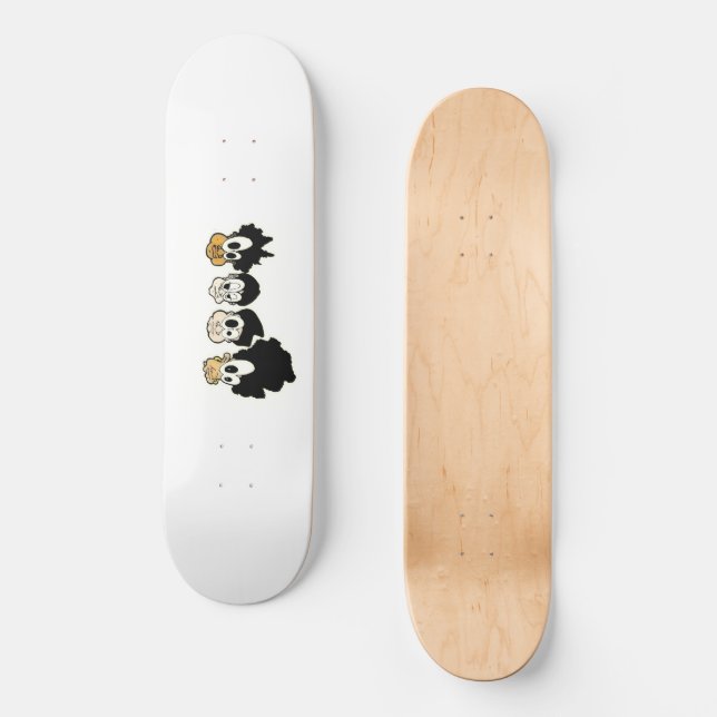 Skateboard Les Frères (Recto)