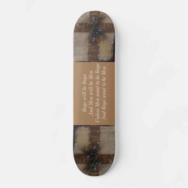 Skateboard Les garçons seront les garçons (Recto)