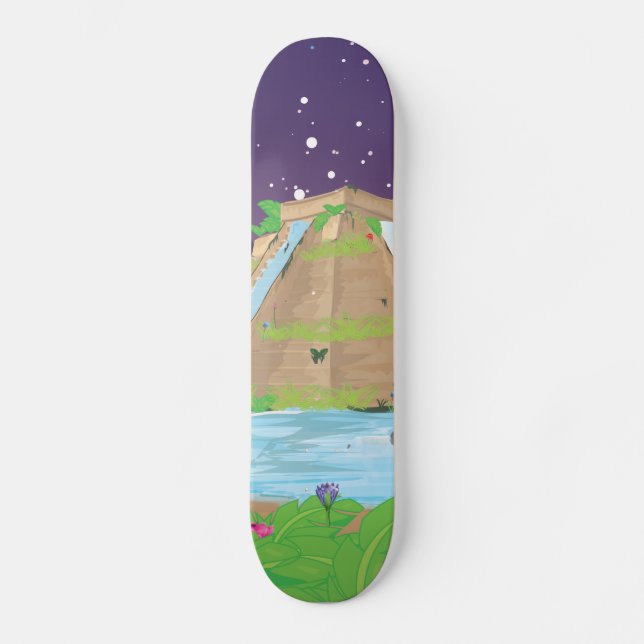 Skateboard Les jardins suspendus de Babylone (Recto)
