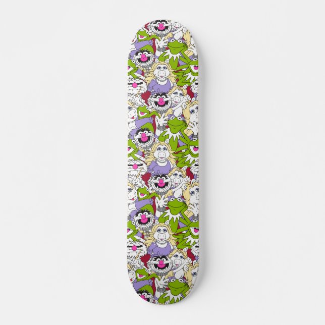 Skateboard Les Muppets | Motif surdimensionné (Devant)
