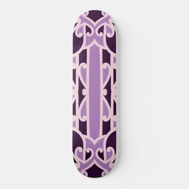Skateboard Les tribus pourpres (Recto)