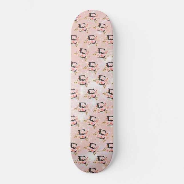 Skateboard Lettre E (Recto)