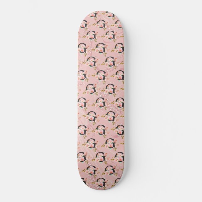 Skateboard Lettre G (Recto)