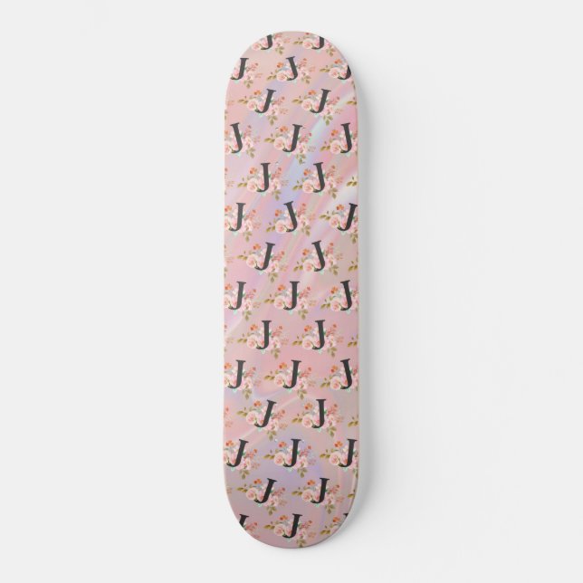 Skateboard Lettre J (Recto)