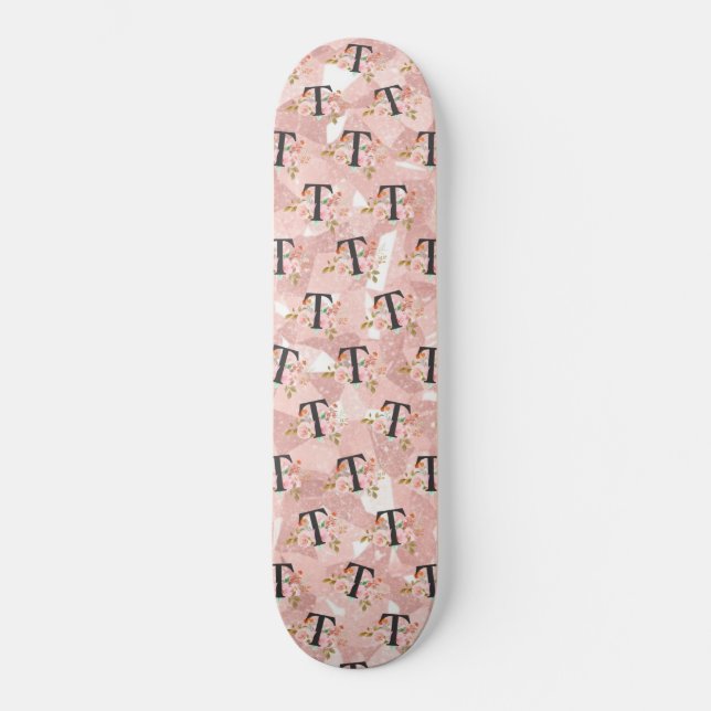 Skateboard Lettre T (Recto)