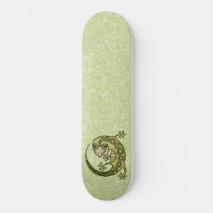 Skateboard Lézard vert