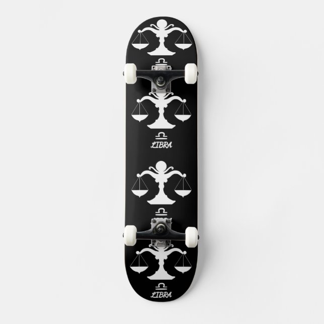 Skateboard Libra Silhouette (Recto)
